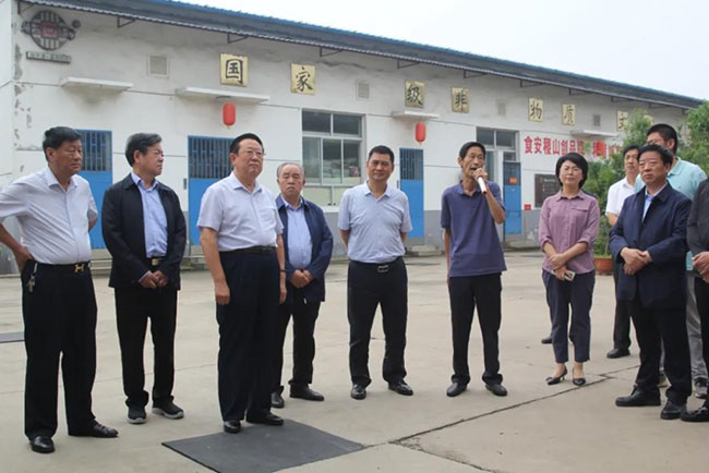 运城市非公企业“三会”到赵氏四味坊参观考察 运城市非公企业“三会”到赵氏四味坊参观考察